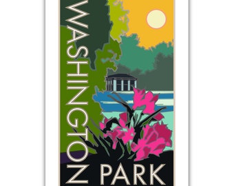 Washington Park Denver Poster