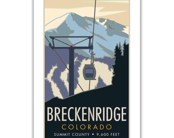 Breckenridge Colorado Poster