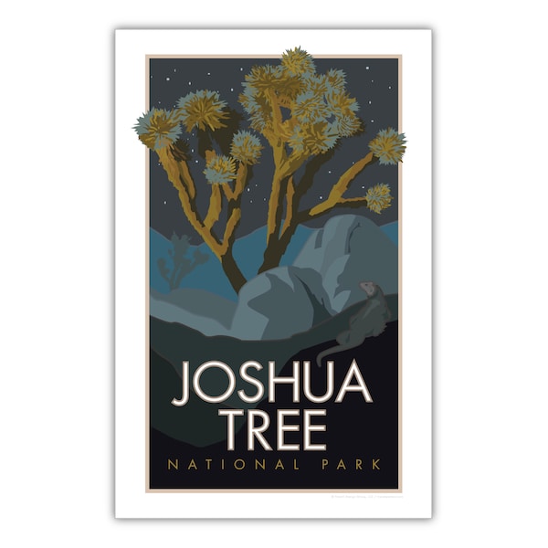Joshua Tree National Park, California - Poster