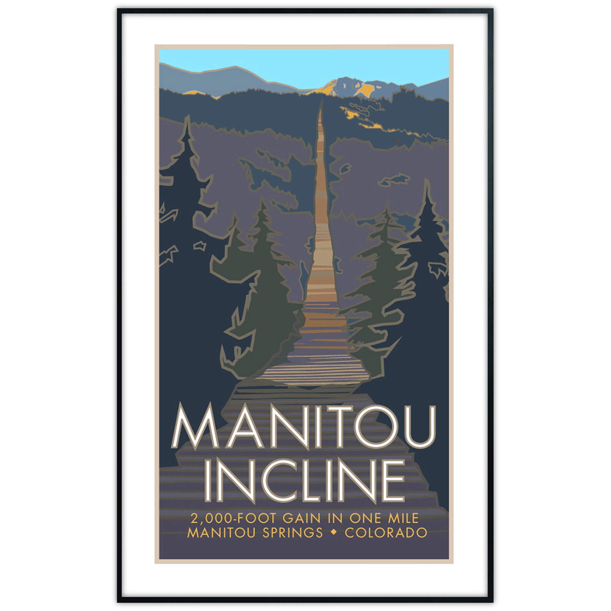 Manitou Incline Poster