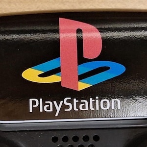 PS5 Touchpad Decal Sticker Retro Classic Logo, Carbon Fiber & More