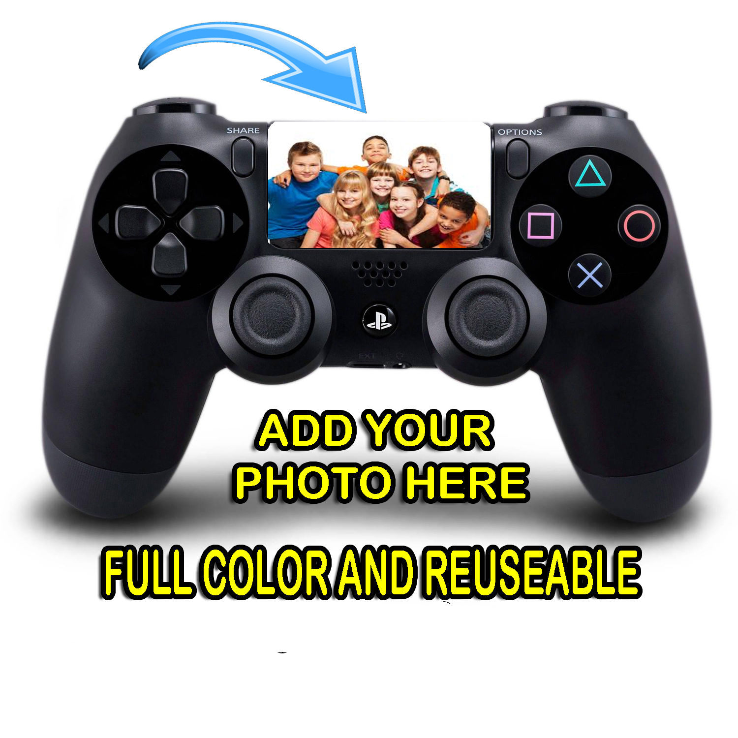 Personalized Playstation PS4 Controller Custom Touchpad Full - Etsy
