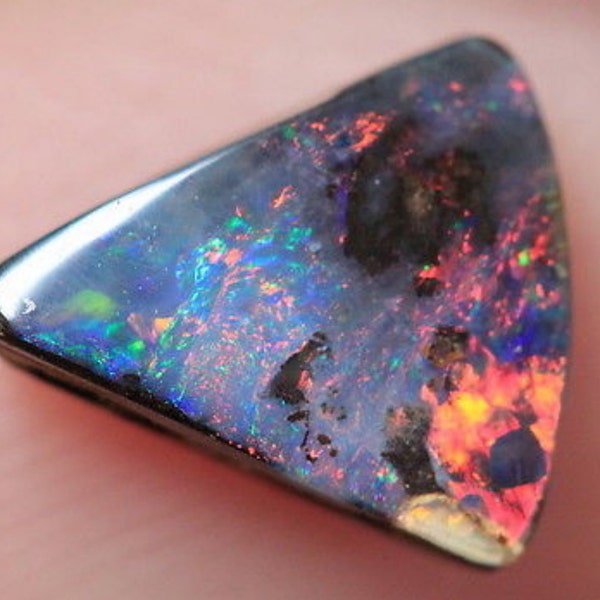 Stunning Pastel Galaxy Opal Cabochon