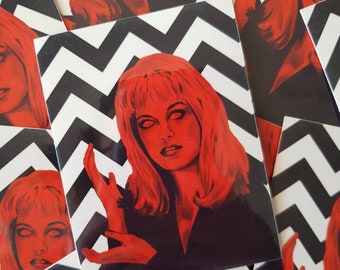 Laura Palmer vinyl stickers | Twin Peaks|