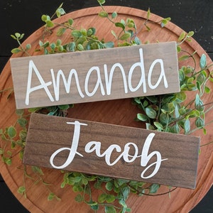 Personalized Name Signs, Wooden Name Signs, Personalized Sign, Desk Sign, Kids Room Decor, College Dorm Decor, Graduation Gift