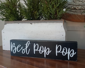 Best Pop Pop, Best Grandpa, Gift for Grandpa, Gift for Pop Pop, Gift for Dad, Father's Day Gift, Grandparent Birthday Gift