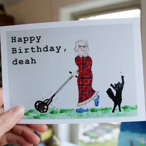 Geburtstag mit Push Mower / Maine Humor