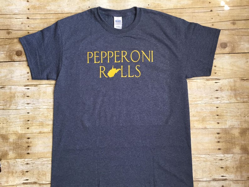 THE Official WV Pepperoni Rolls Shirt Adult Small XL Etsy