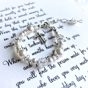 baptism to wedding bracelet