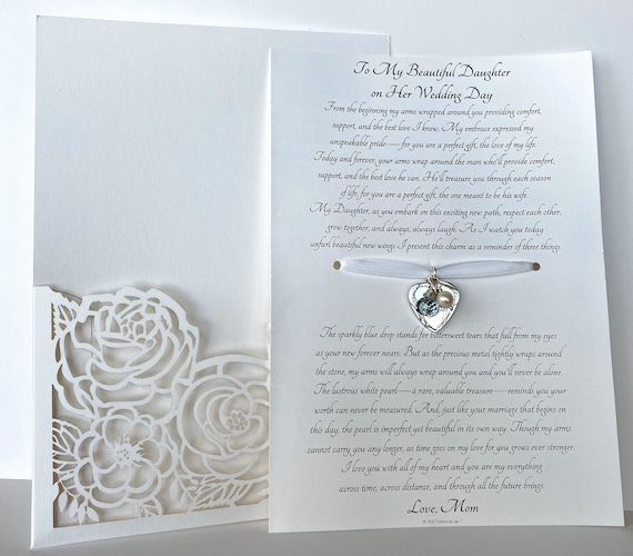 Something Blue for Bride From Mom 