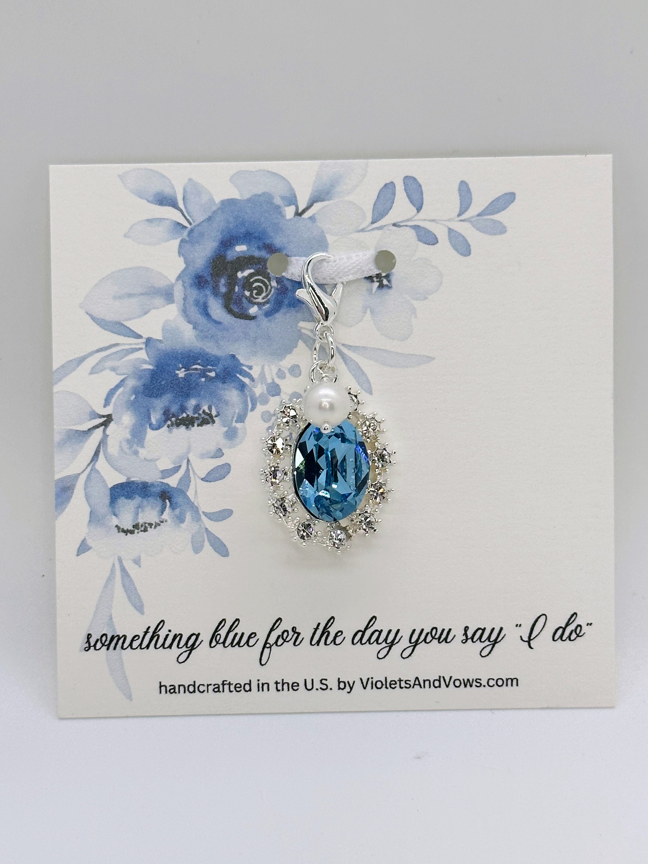 Something Blue for Bride-something Blue Charm-elegant Wedding Gown ...