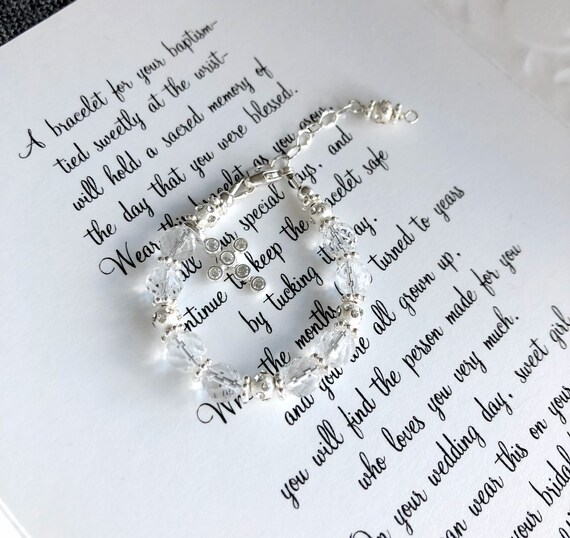 baptism to wedding bracelet
