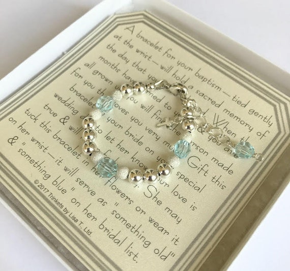 baptism to wedding bracelet