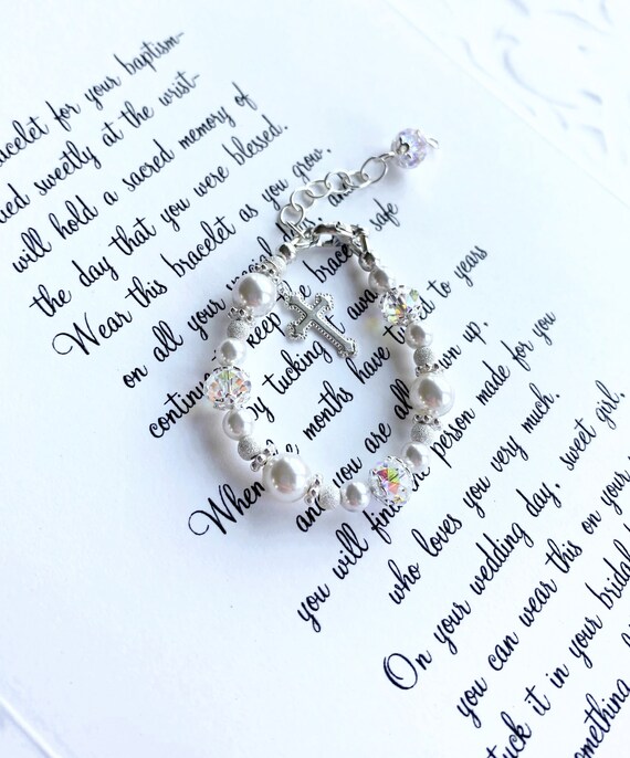 baptism to wedding bracelet