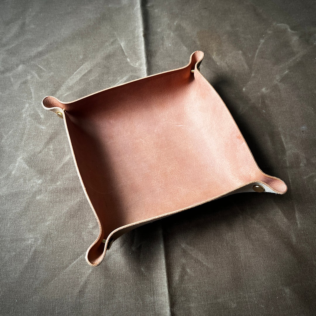 Leather Marlin Catch All Tray