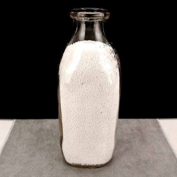 Meadow Gold Dairies Vintage Glass Milk Bottle, One Quart, Topeka, Kansas, BTL-04