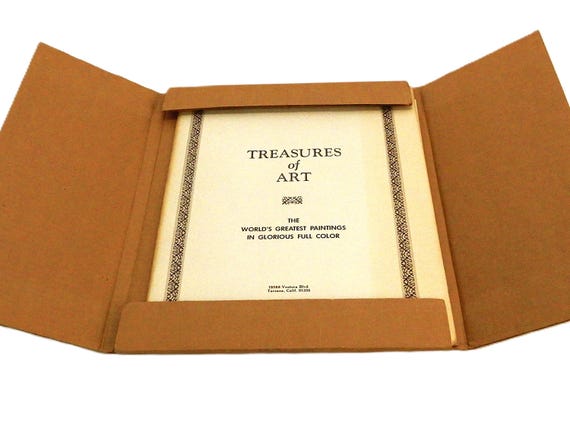 美術品の至宝、1937年、全米美術鑑賞委員会、カラープリント15枚