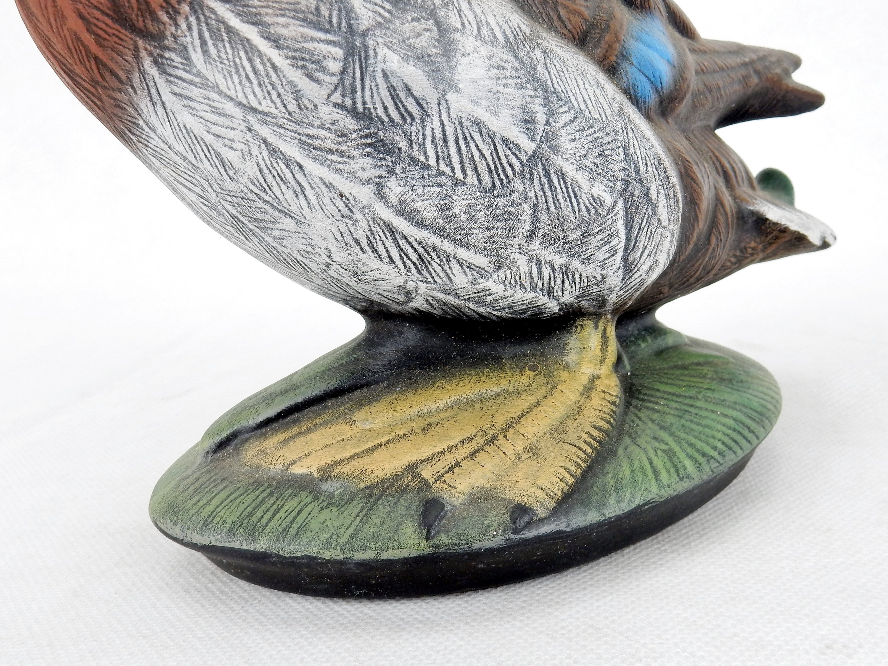 Ceramic Duck Figurine 15 x 6 Mallard Duck In Etsy