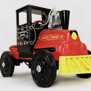 1961 Garton Casey Jones-locomotief, Hallmark Diecast mini-kindertrapauto, #63