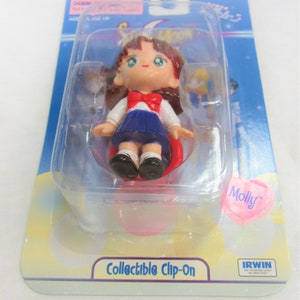 Vintage Sailor Moon Collectible Clip-On Figure Molly image 2