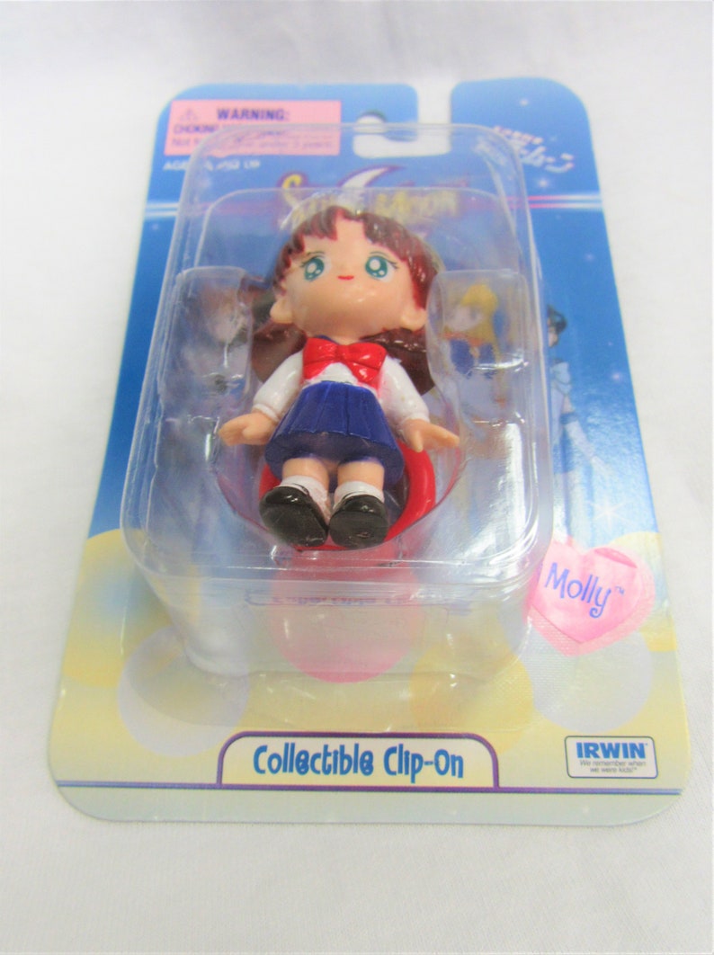 Vintage Sailor Moon Collectible Clip-On Figure Molly image 2