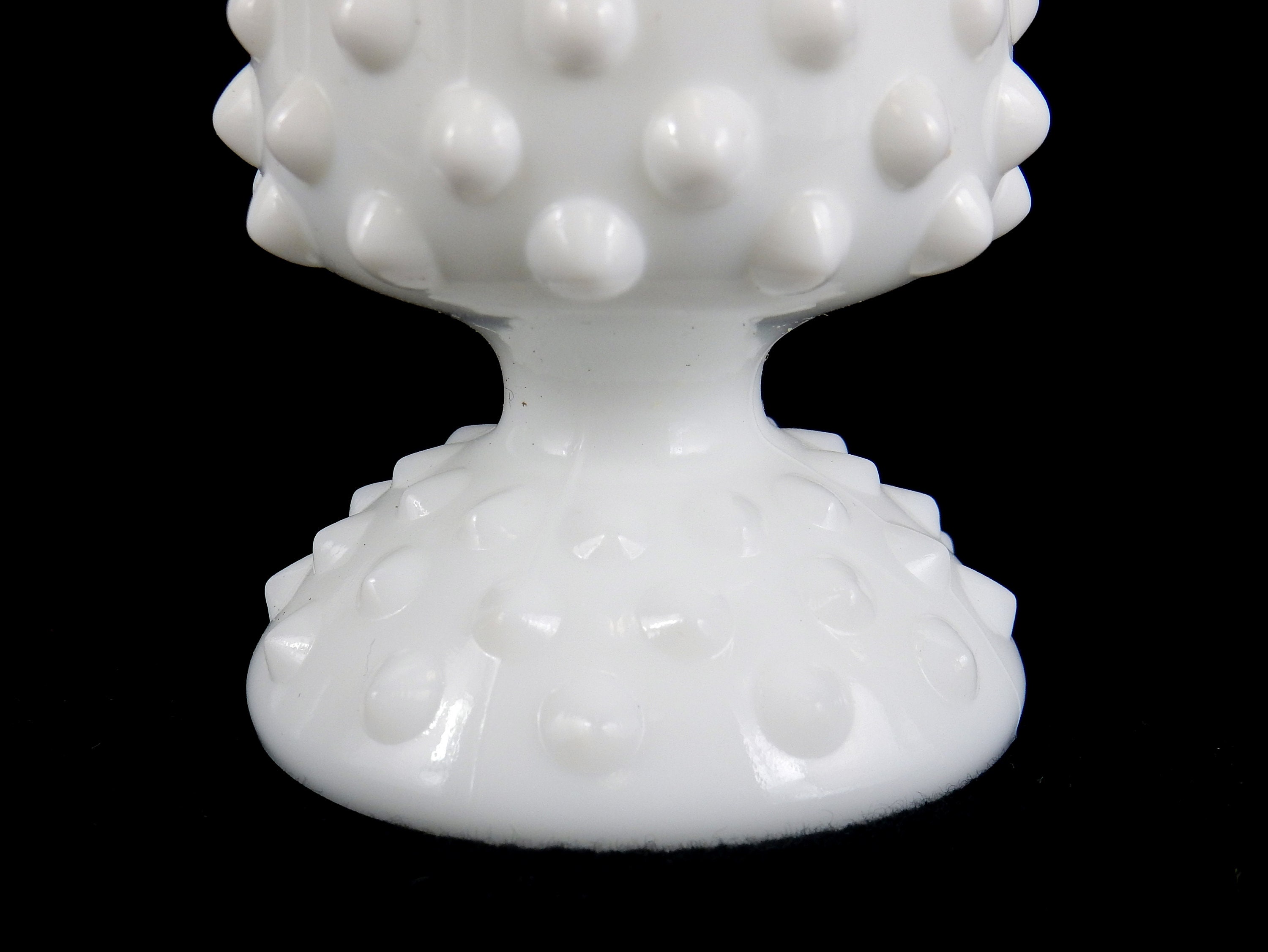 White Milk Glass Single Bud Vase Fenton Stretched Neck Etsy