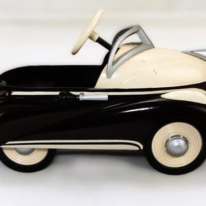Hallmark Kiddie Car, 1939 Murray Steelcraft Lincoln Zephyr gegoten pedaalauto
