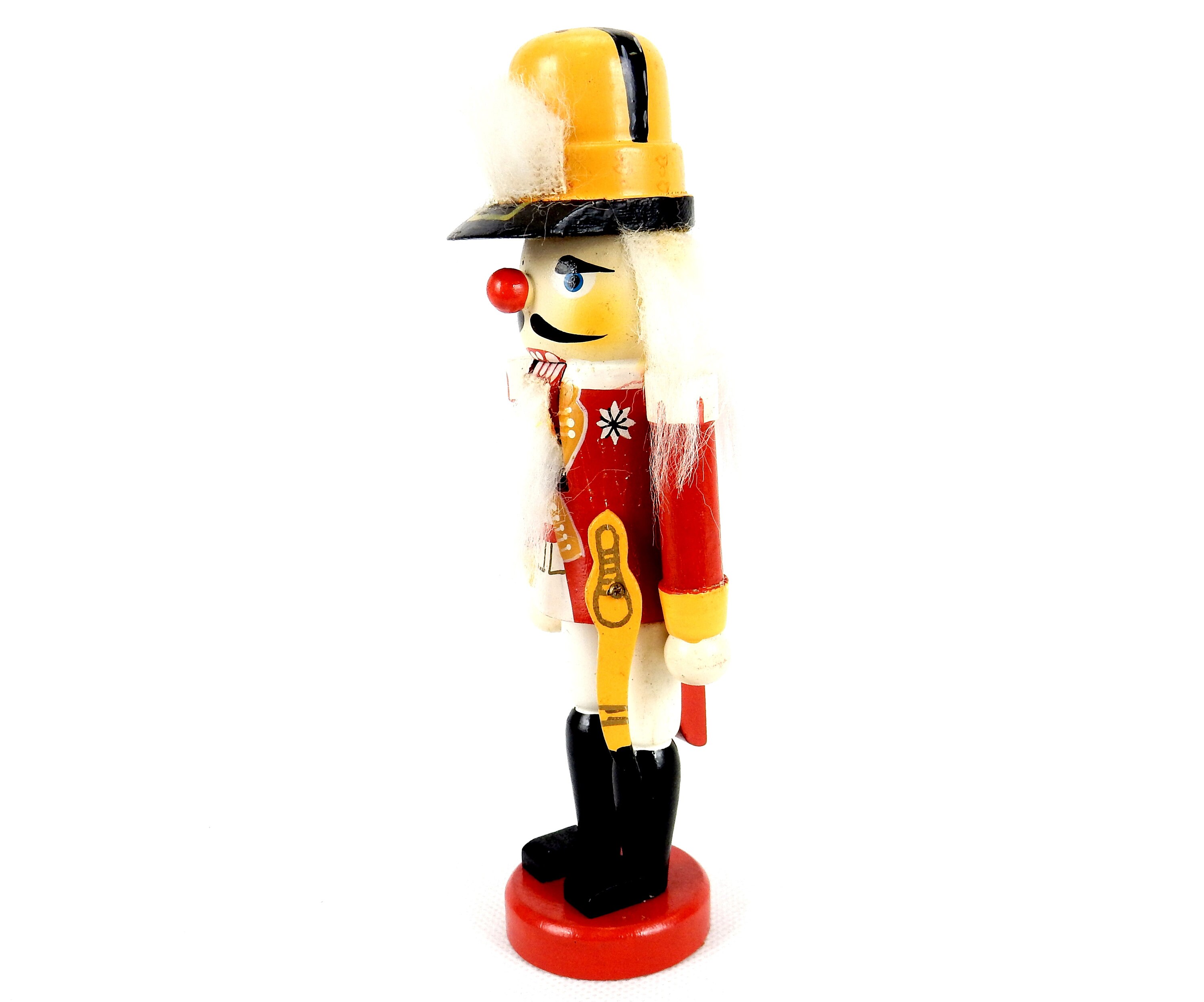 7 Nutcracker Red & Yellow Guard/Soldier Santa's Etsy