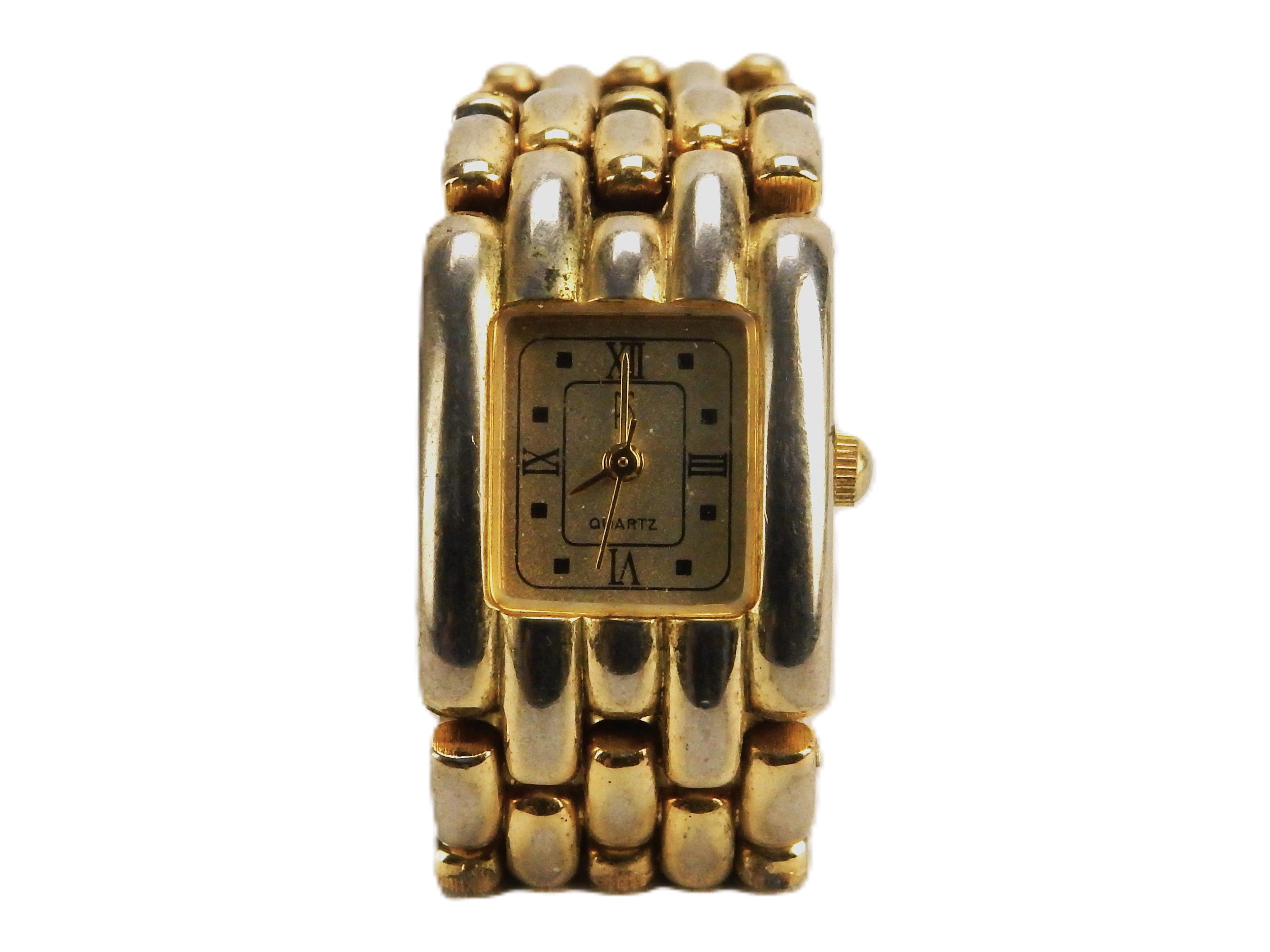 Vintage Paul Sebastian Gold Plated Bracelet Watch Paul Sebastian Ladies Watch, Gold Tone, and 12 similar items main image 4