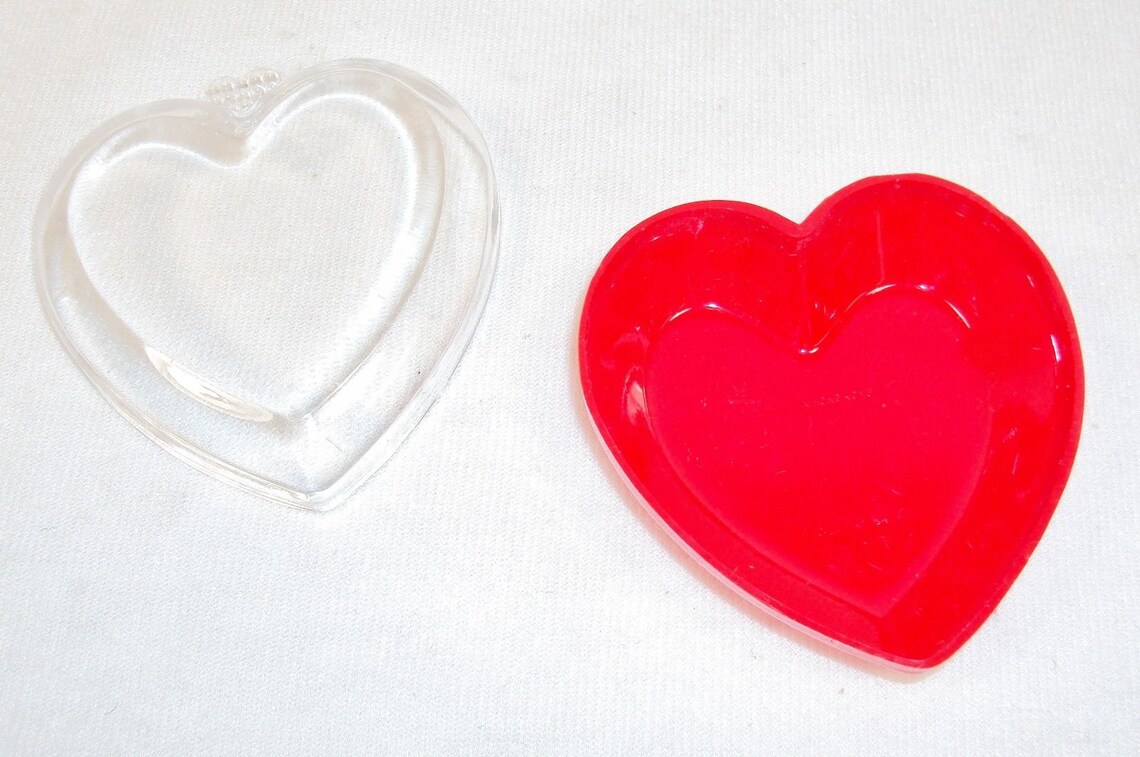 Heart Shaped Plastic Boxes Lot of 36 Units Valentine’s | Etsy