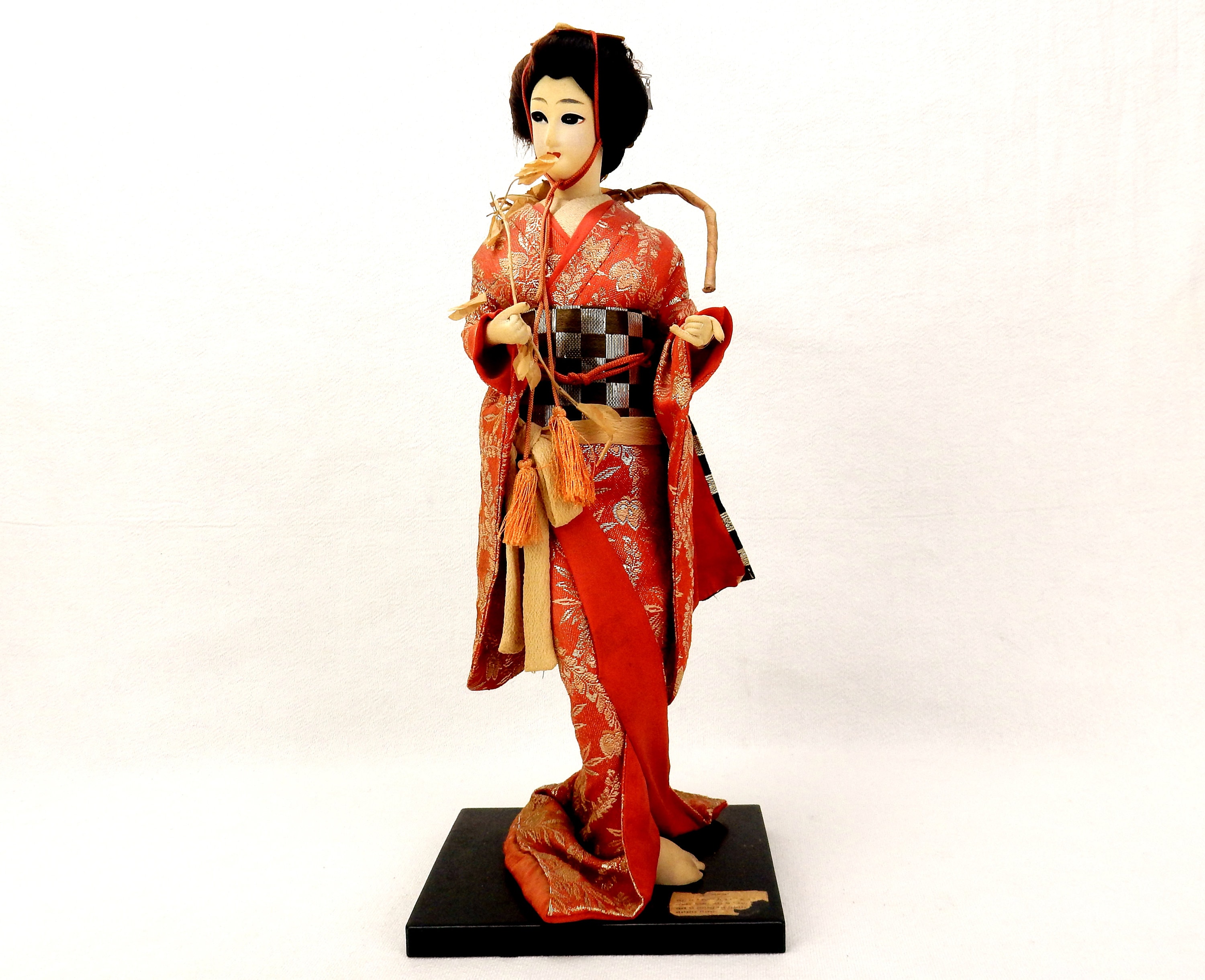 14 Vintage Japanese Geisha Doll Fuji Musume Wisteria Etsy
