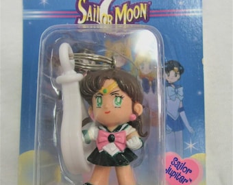 Vintage Sailor Moon Collectible Clip-On Figure- Sailor Jupiter
