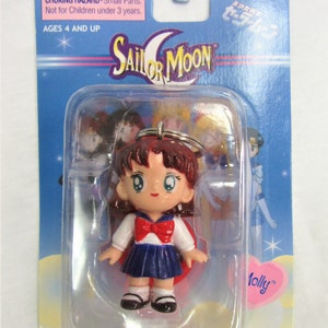 Vintage Sailor Moon Collectible Clip-On Figure Molly image 1