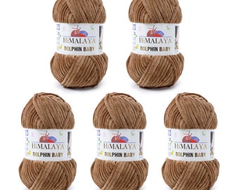 32.00 EUR/kg 5 balls, Himalaya Dolphin BABY (100g/120 m) 5 x 100 g