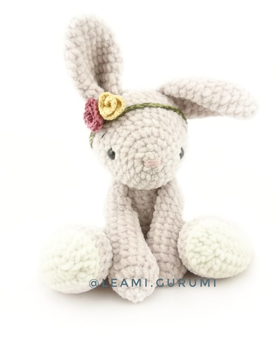 Pdf Deutsch Häkel Anleitung Hase Lou Amigurumi Leami Haekelnundkuscheln