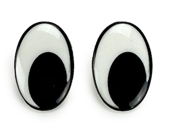 1 pair of comic safety eyes, plastic comic eyes
