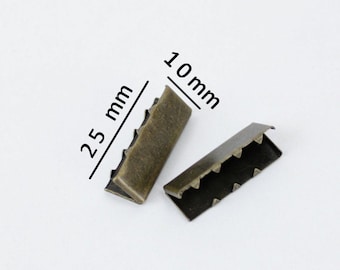 1 embout pour une sangle de 25 mm