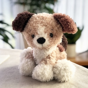 PDF crochet pattern for the puppy/dog Milo by leami