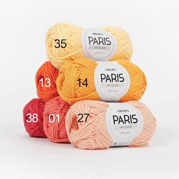 Drops Paris Yarn Etsy