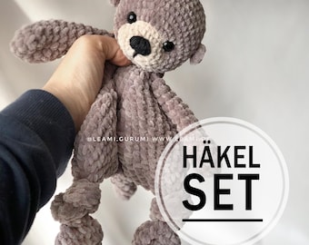 Crochet set DIY package, Harry Otter, as a comforter - without instructions