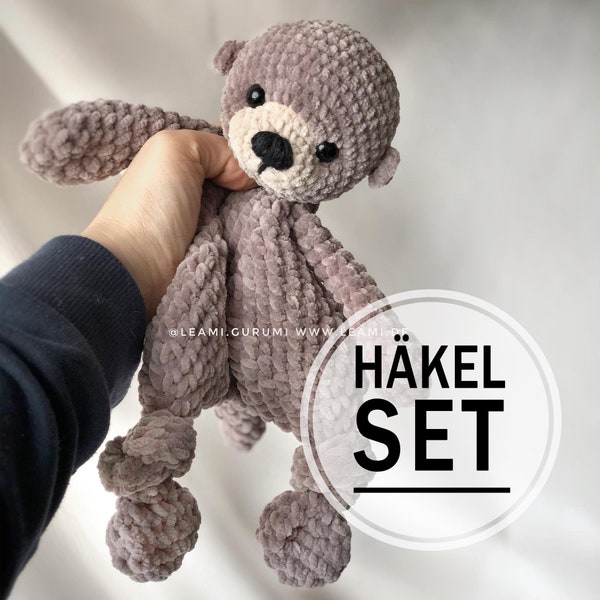 Häkelset DIY Paket, Harry Otter, als Schnuffeltuch - Ohne Anleitung