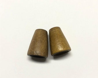 EUR 0.64/pc. 2 wooden end pieces for the cord