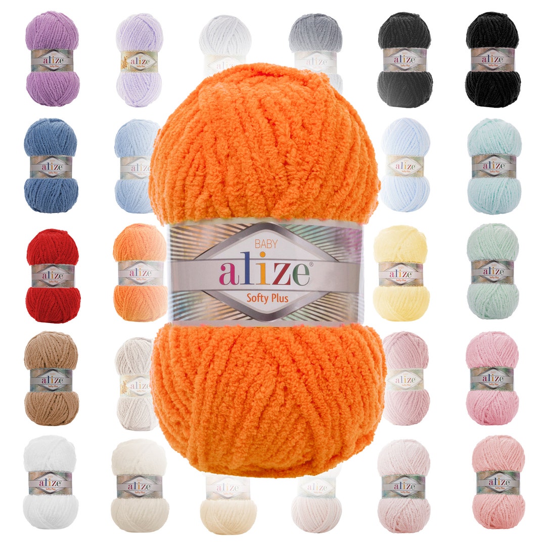 Alize Softy Plus (100g/120m) - Etsy