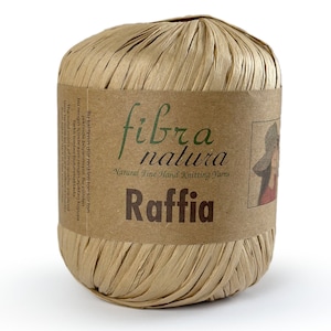 Rafia Himalaya Fibra Natura (40 g/90 m) 100% cellulosa