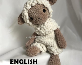 PDF ENGLISH Crochet Pattern Sheep Curly by leami