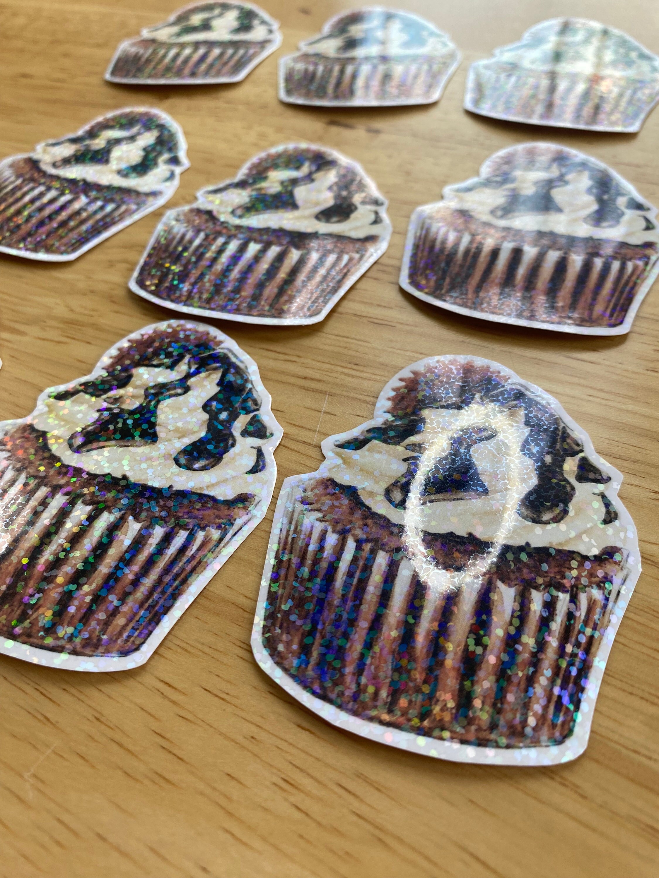 Reee Sticker Reese's Fudge Cupcake Sticker, Peanutbutter Lover Gift , Chocolate ...