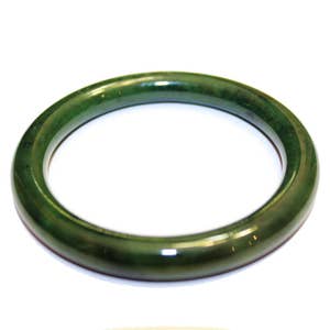 Canadian Nephrite Jade Bangle