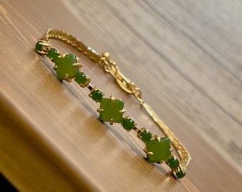 Dainty Jade Bracelet