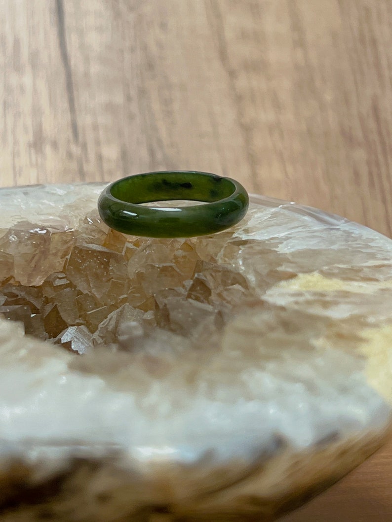 Canadian Jade Ring, Jade ring, BC Jade, Gemstone rings, jade jewelry, jade, natural jade, authentic jade, green jade, rings, Jewellery image 5