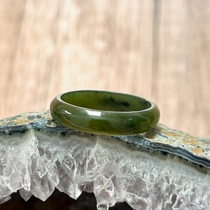 Canadian Jade Ring, Jade ring, BC Jade, Gemstone rings, jade jewelry, jade, natural jade, authentic jade, green jade, rings, Jewellery image 3